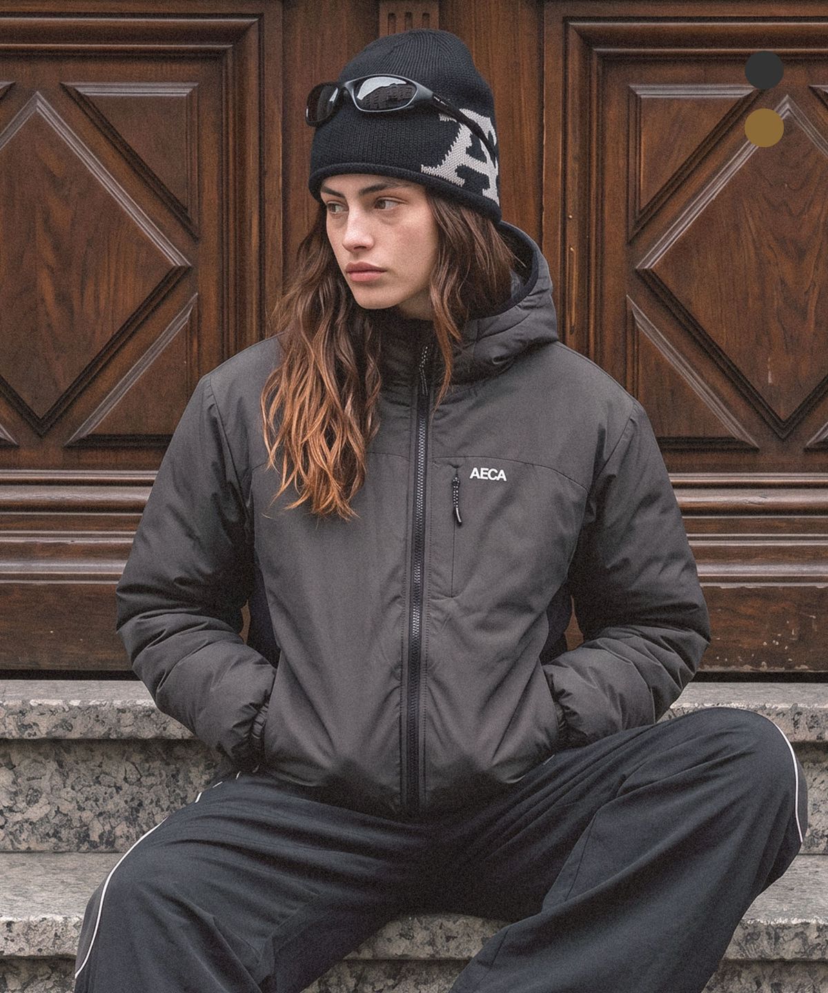 에이카화이트(AECA) AECA CITY MID LAYER JUMPER (3color)