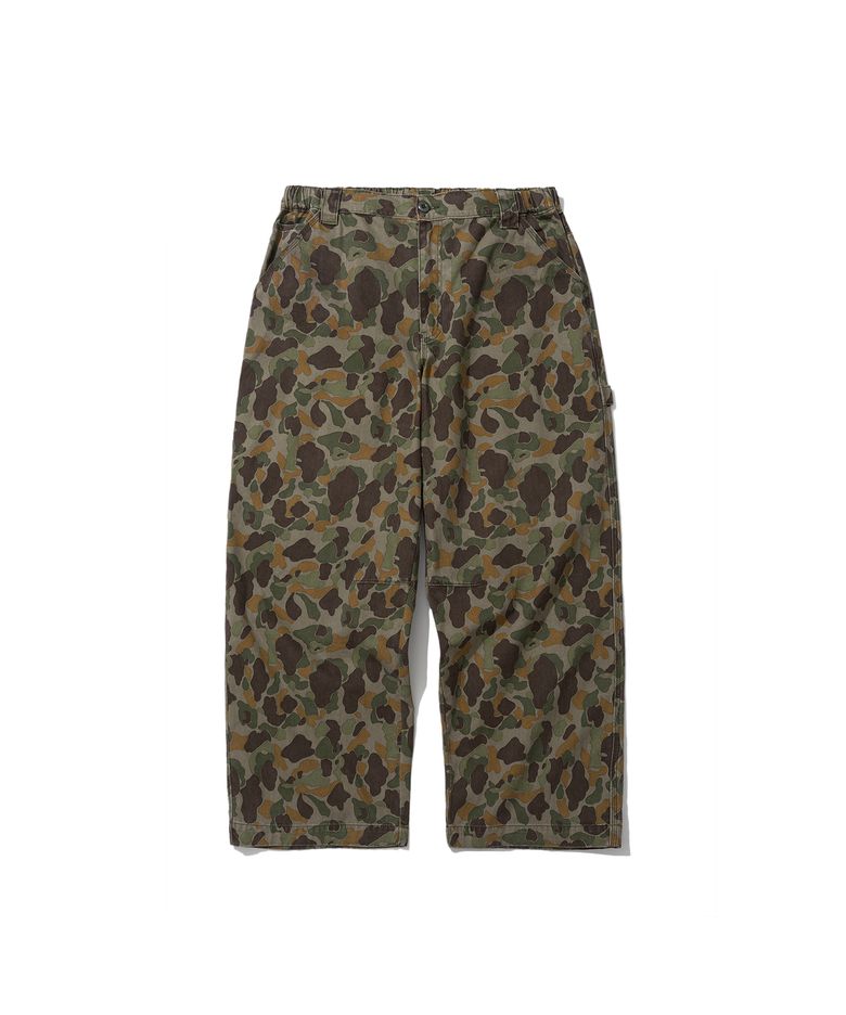 Military Work Wide Pants - Duck Camo