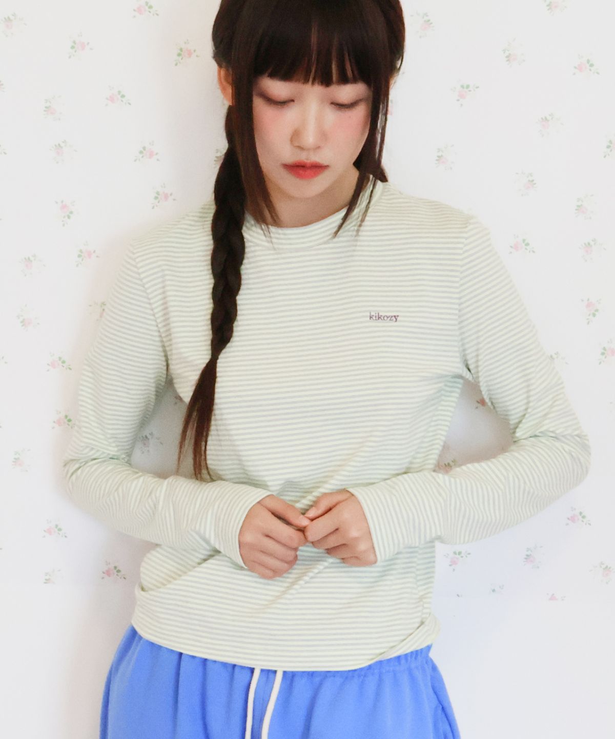 키코지(KIKOZY) Mellow Stripe Long Sleeve_Yellow