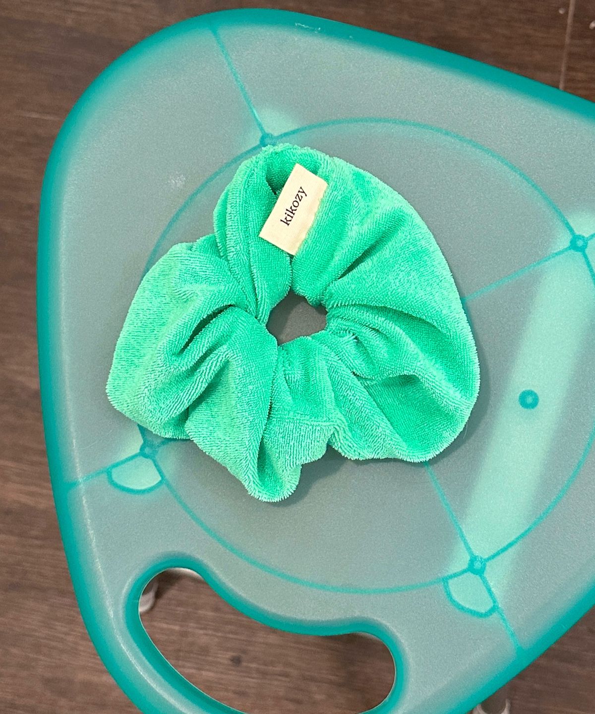 키코지(KIKOZY) Cozy Terry Scrunchie_Mint