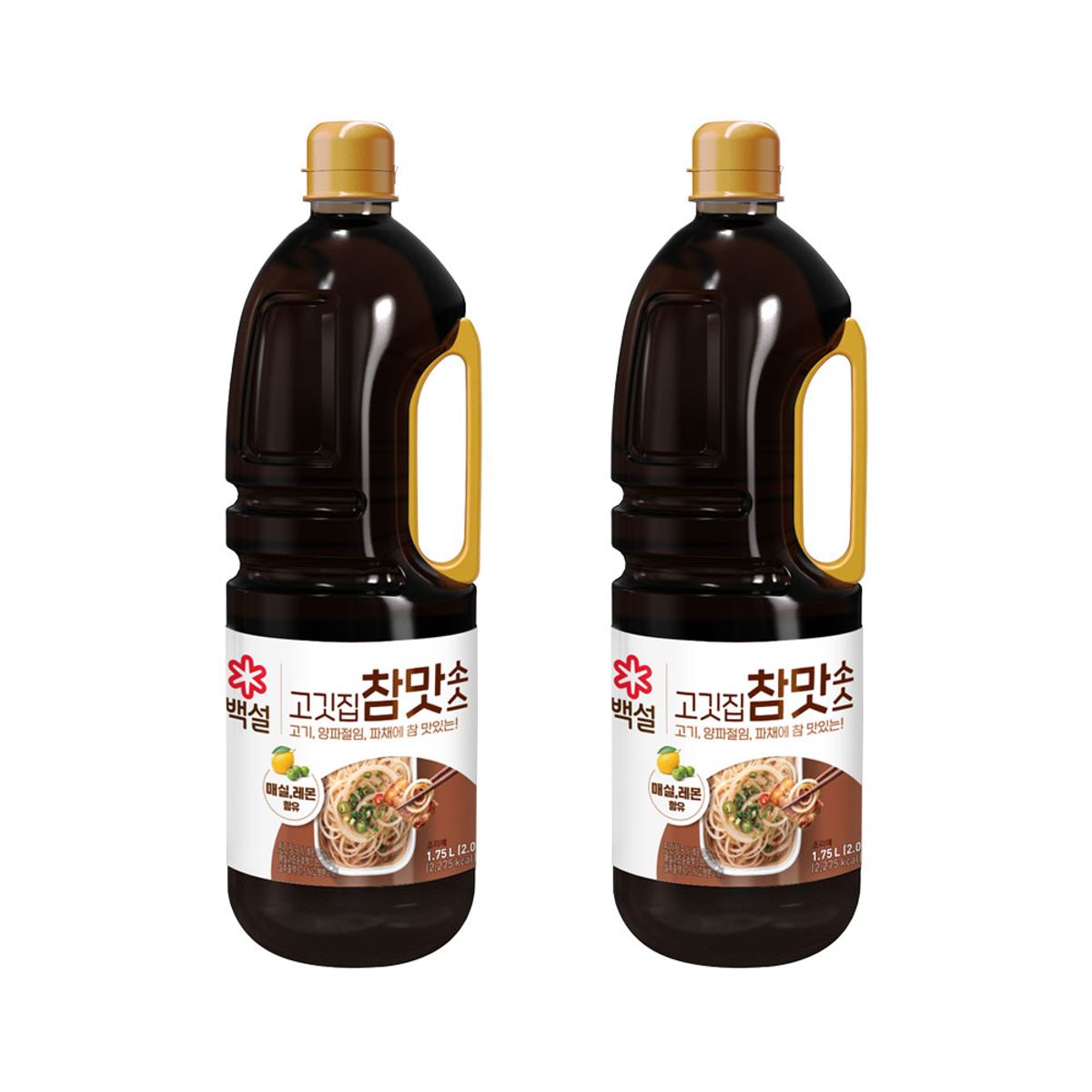 CJ제일제당(CJCHEILJEDANG) 백설 고깃집 참맛소스 1.75L x2개