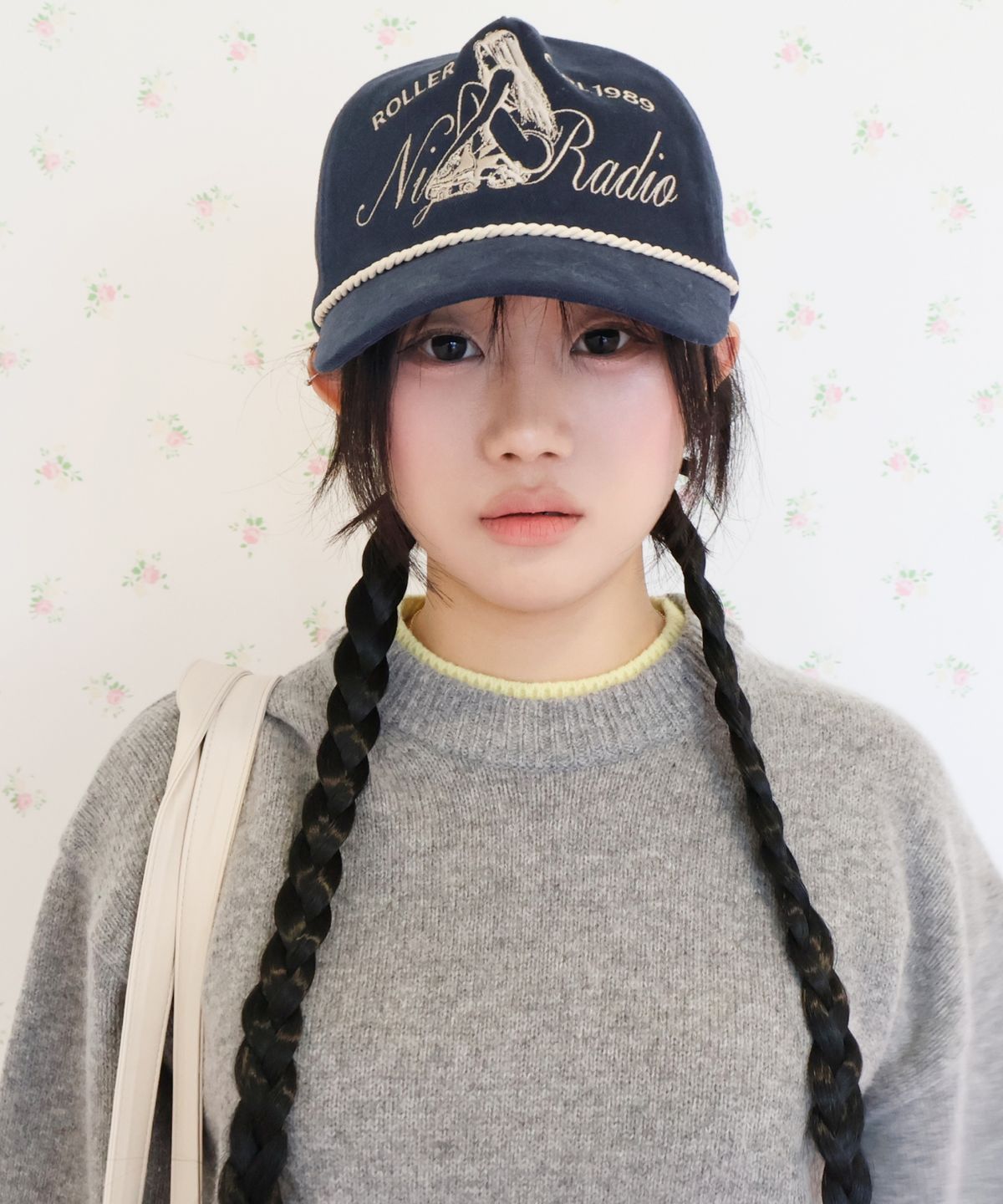 키코지(KIKOZY) Roller Girl Cap_Navy