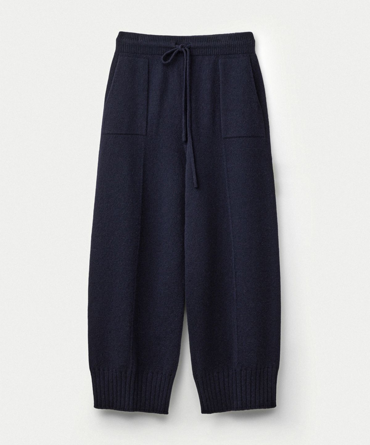 우마뭉(UMARMUNG) Super fine merino wholegarment pants_Deep sea