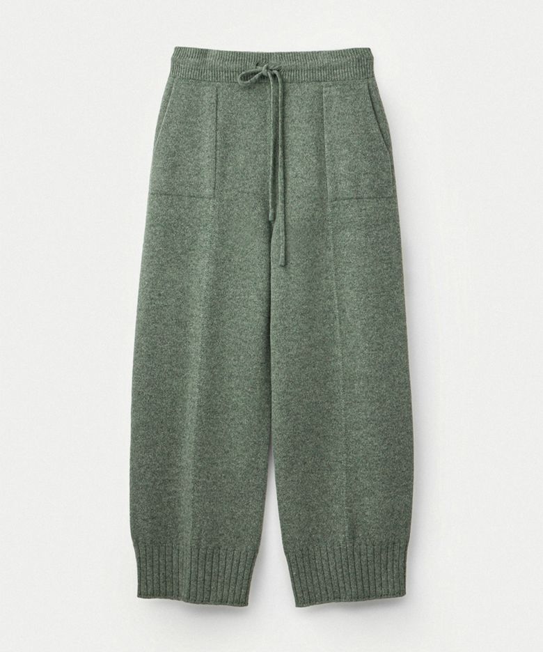 Super fine merino wholegarment pants_Seagrass