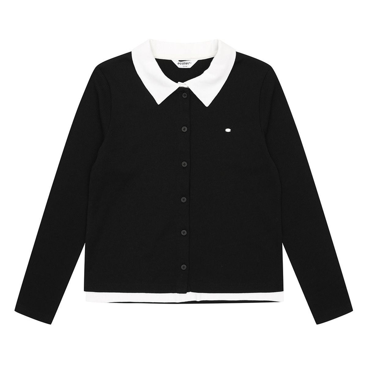 에꼴리에(ECOLIER) 카라티레이어드가디건티(26C5457)