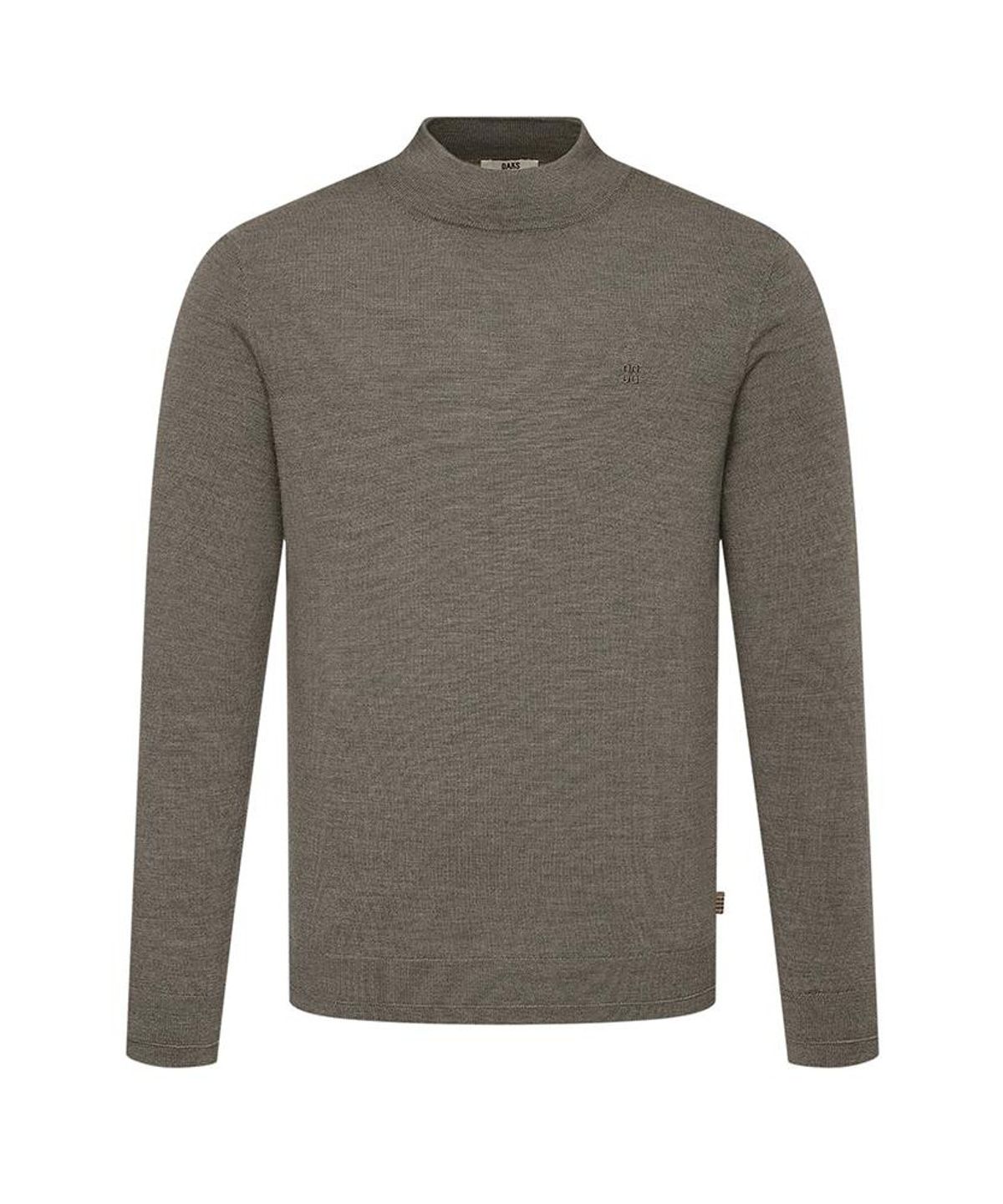 닥스셔츠(DAKS SHIRTS) 울100 터틀넥 니트 레귤러핏 베이지_DLW3SWTN450I1