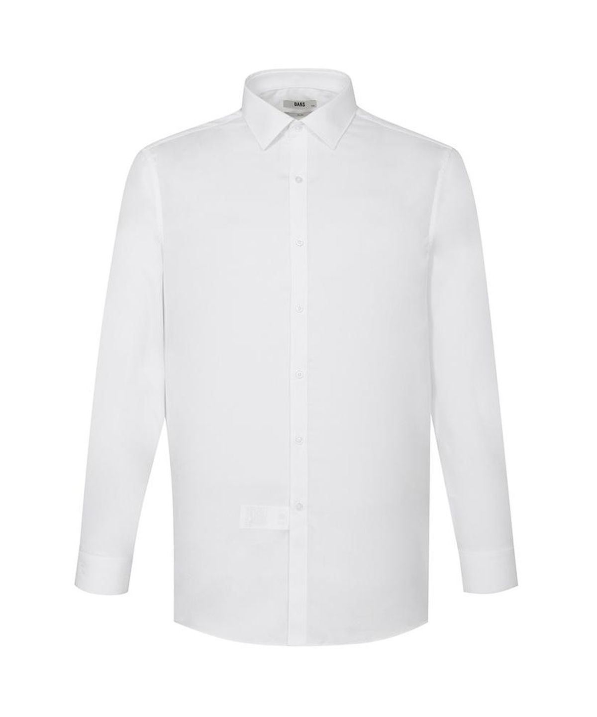 닥스셔츠(DAKS SHIRTS) 폴리혼방 솔리드셔츠 슬림핏 화이트_DMP2SHDL311A1