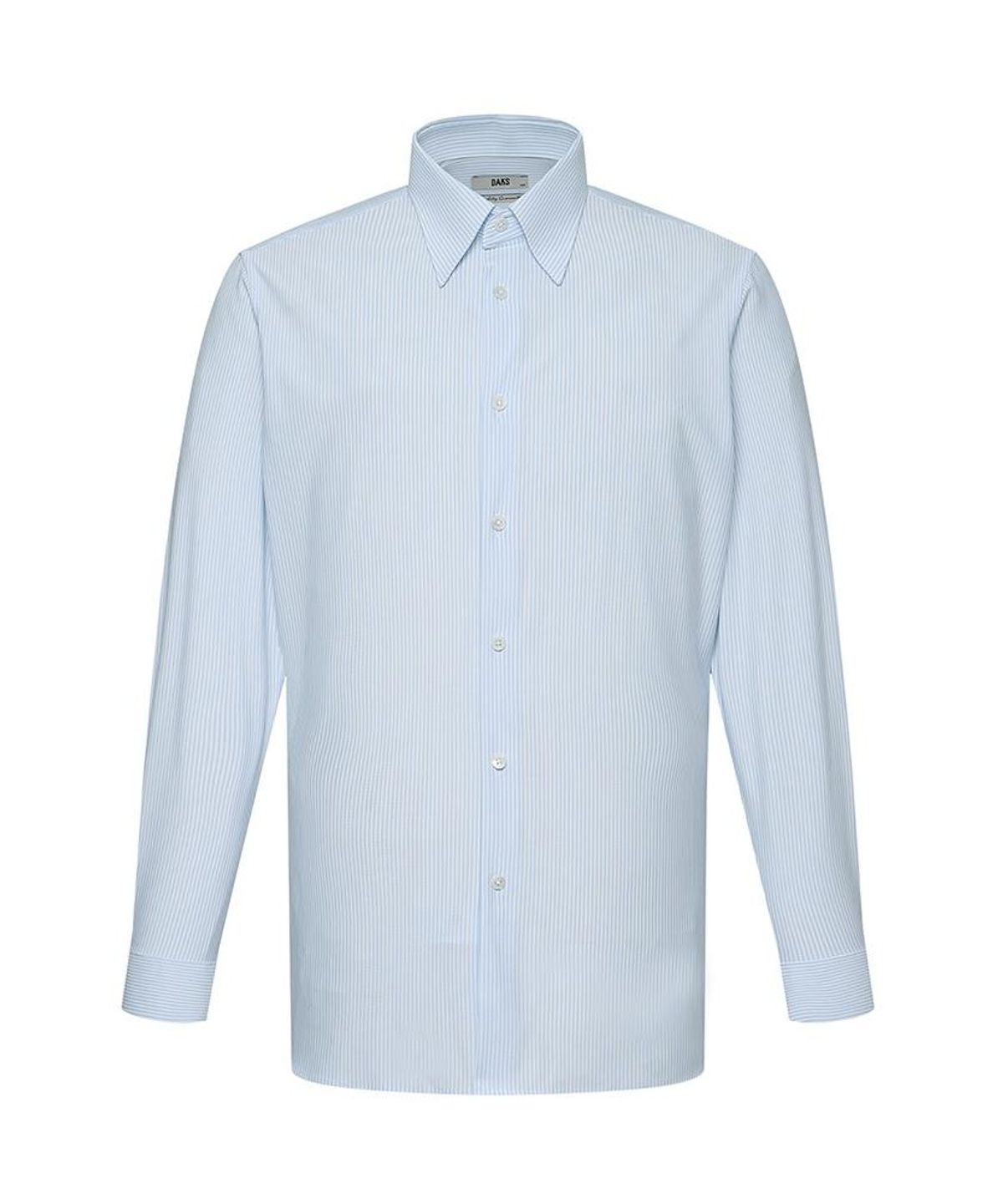 닥스셔츠(DAKS SHIRTS) 노케어 폴리100 스트라이프셔츠 컴포트슬림핏 블루_DMA1SHDL283B1
