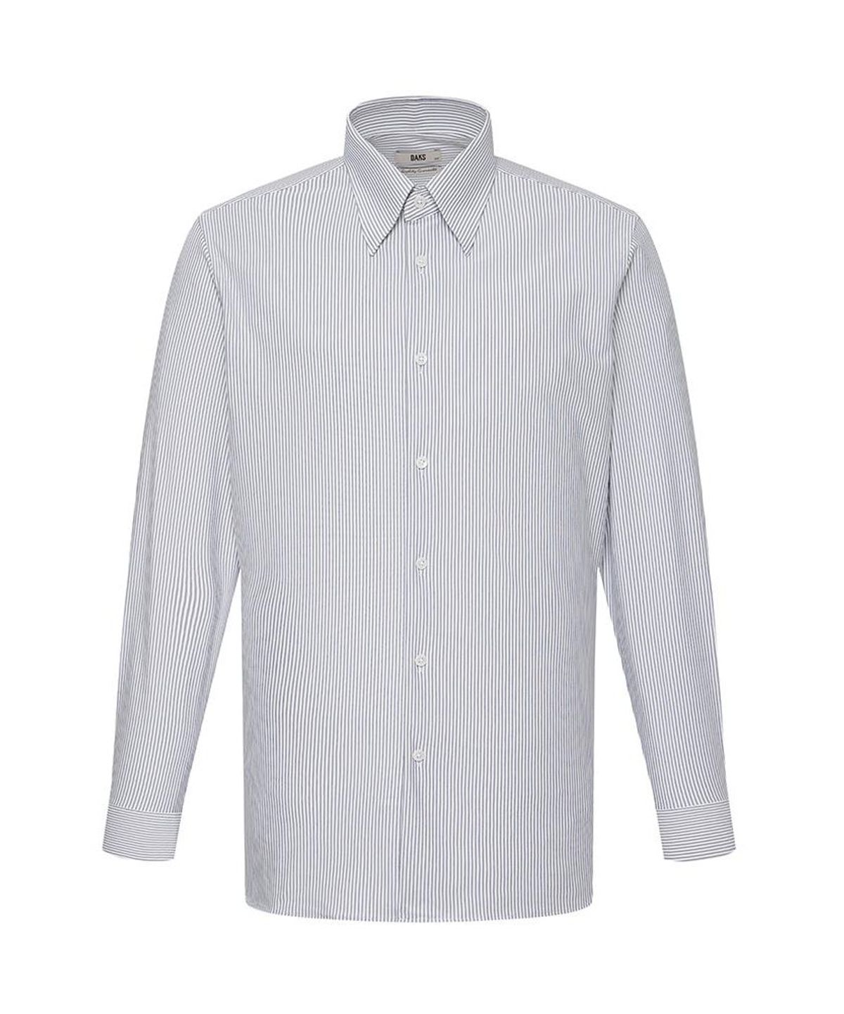 닥스셔츠(DAKS SHIRTS) 노케어 폴리100 스트라이프셔츠 컴포트슬림핏 네이비_DMA1SHDL283N1