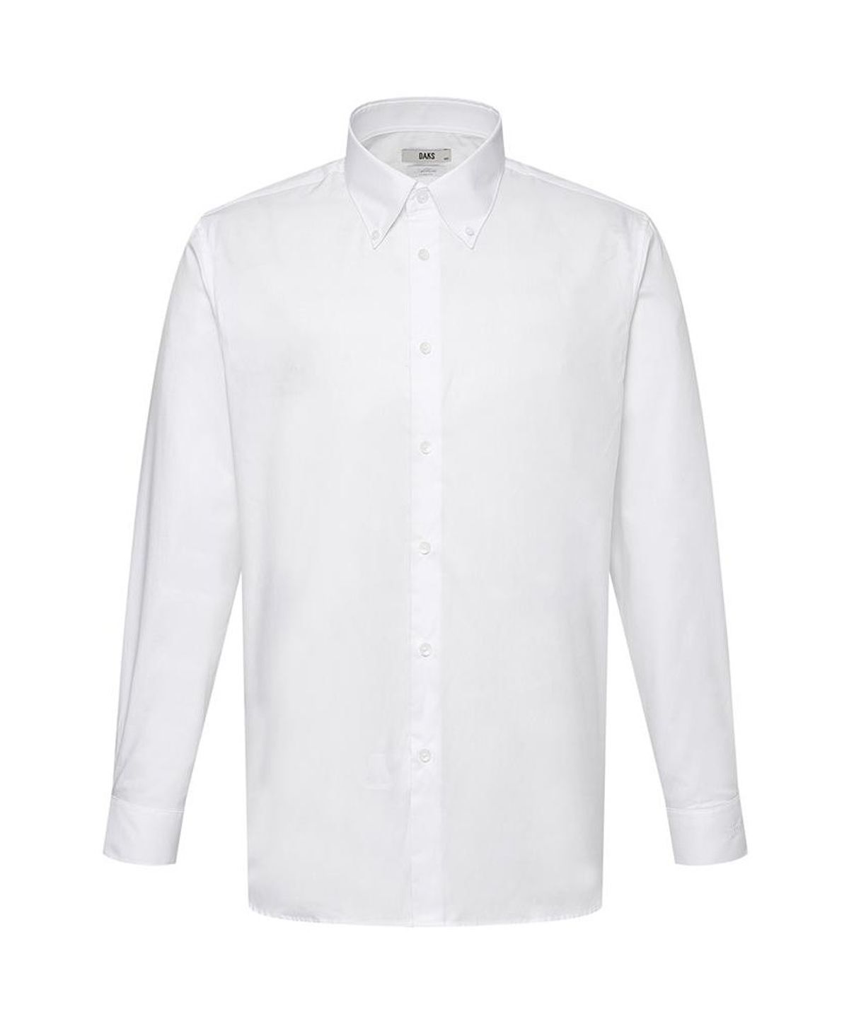 닥스셔츠(DAKS SHIRTS) 면100 솔리드셔츠 레귤러핏 화이트_DMA1SHDL190A1