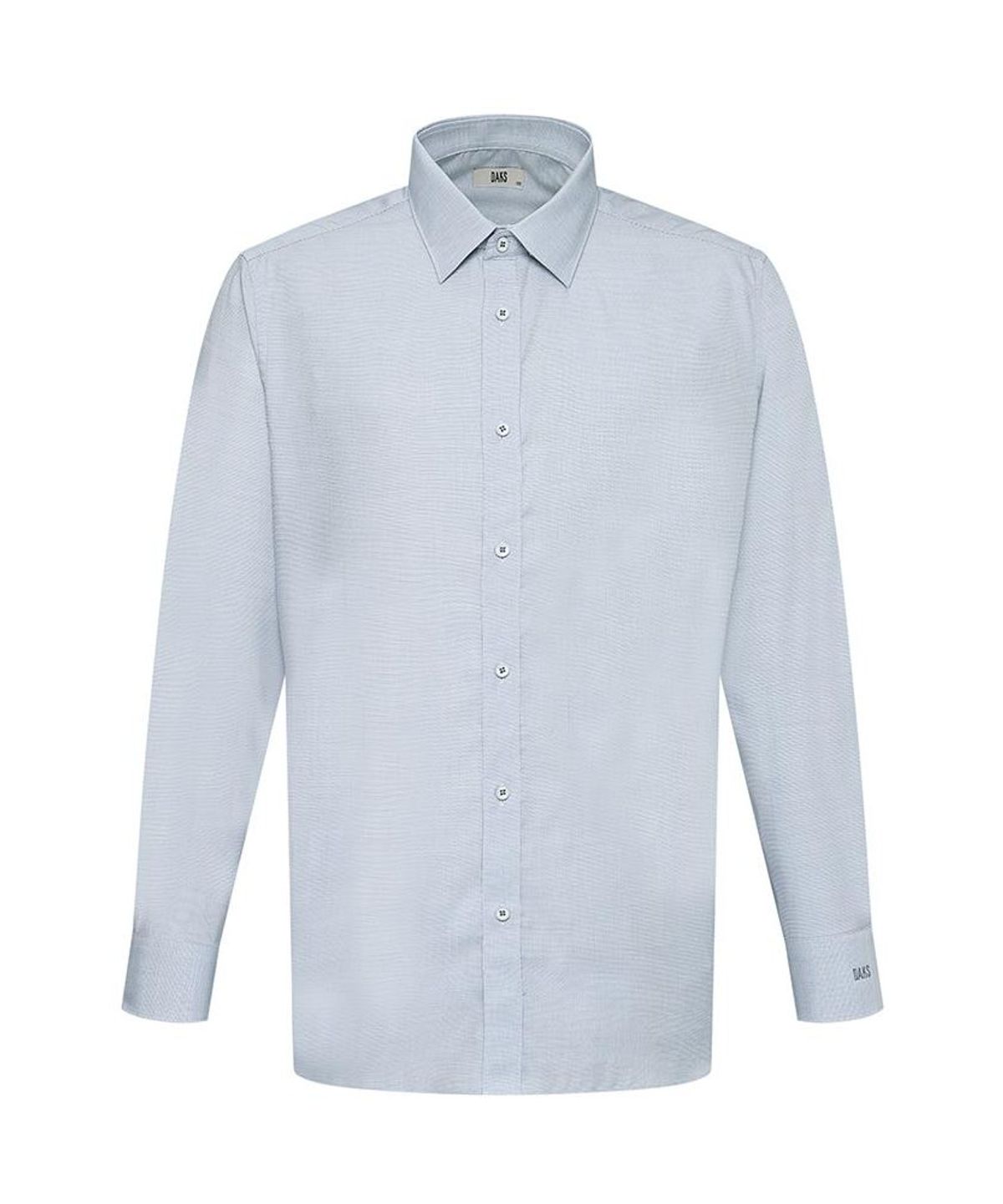 닥스셔츠(DAKS SHIRTS) 이지케어 면혼방 마이크로체크셔츠 레귤러핏 블루_DMA1SHDL122B1