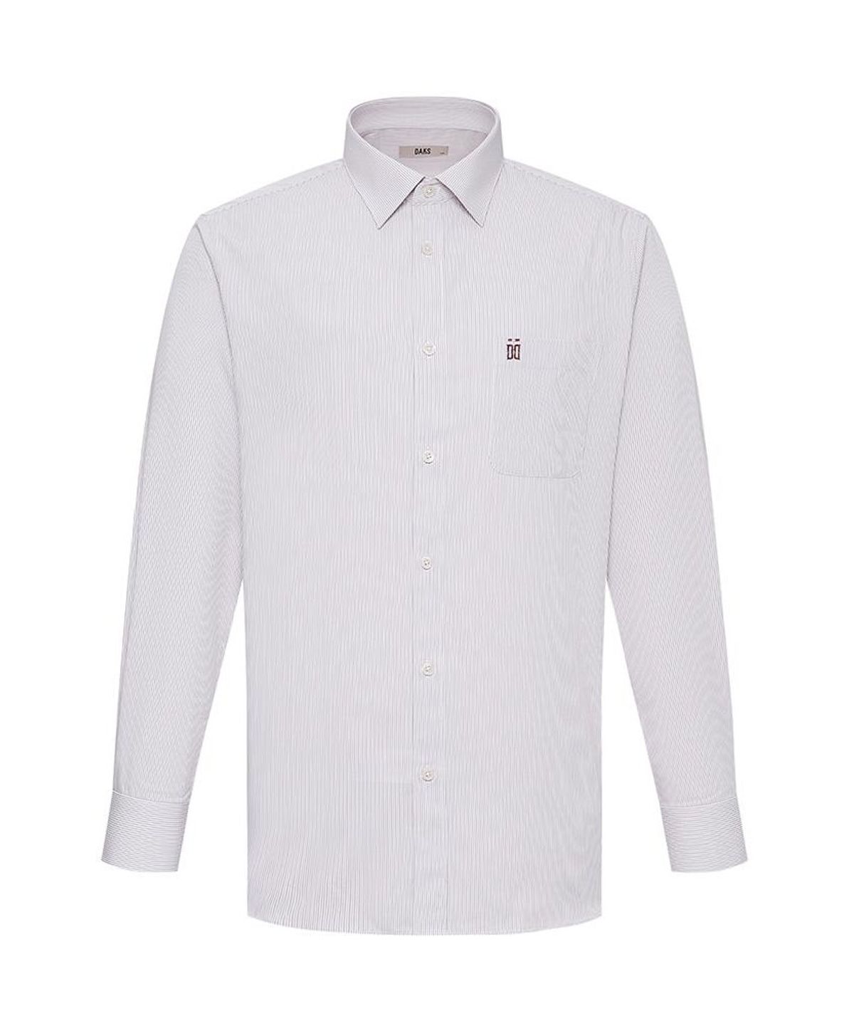닥스셔츠(DAKS SHIRTS) 노케어 폴리혼방 스트라이프셔츠 레귤러핏 레드_DMA1SHDL124R1