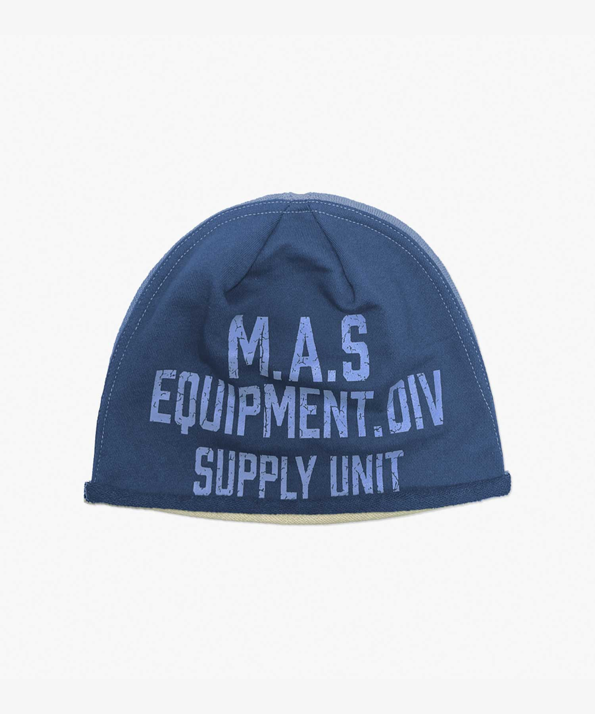 마스컴퍼니(MASCOMPANY) Color Block Sweat Beanie - Blue