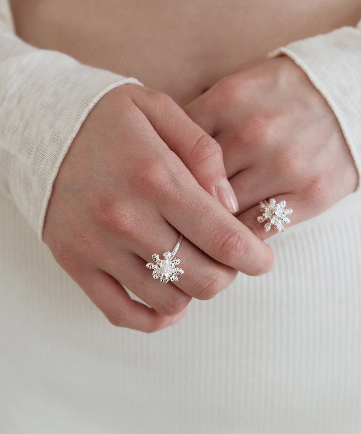 티오유(TOU) ARM010 Raw In Bloom Ring