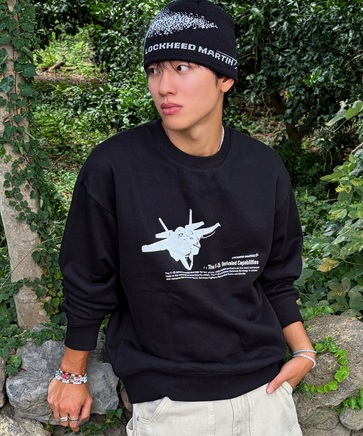 록히드마틴(LOCKHEED MARTIN) LM F-35 SWEATSHIRTS(L45UTL011NAY)