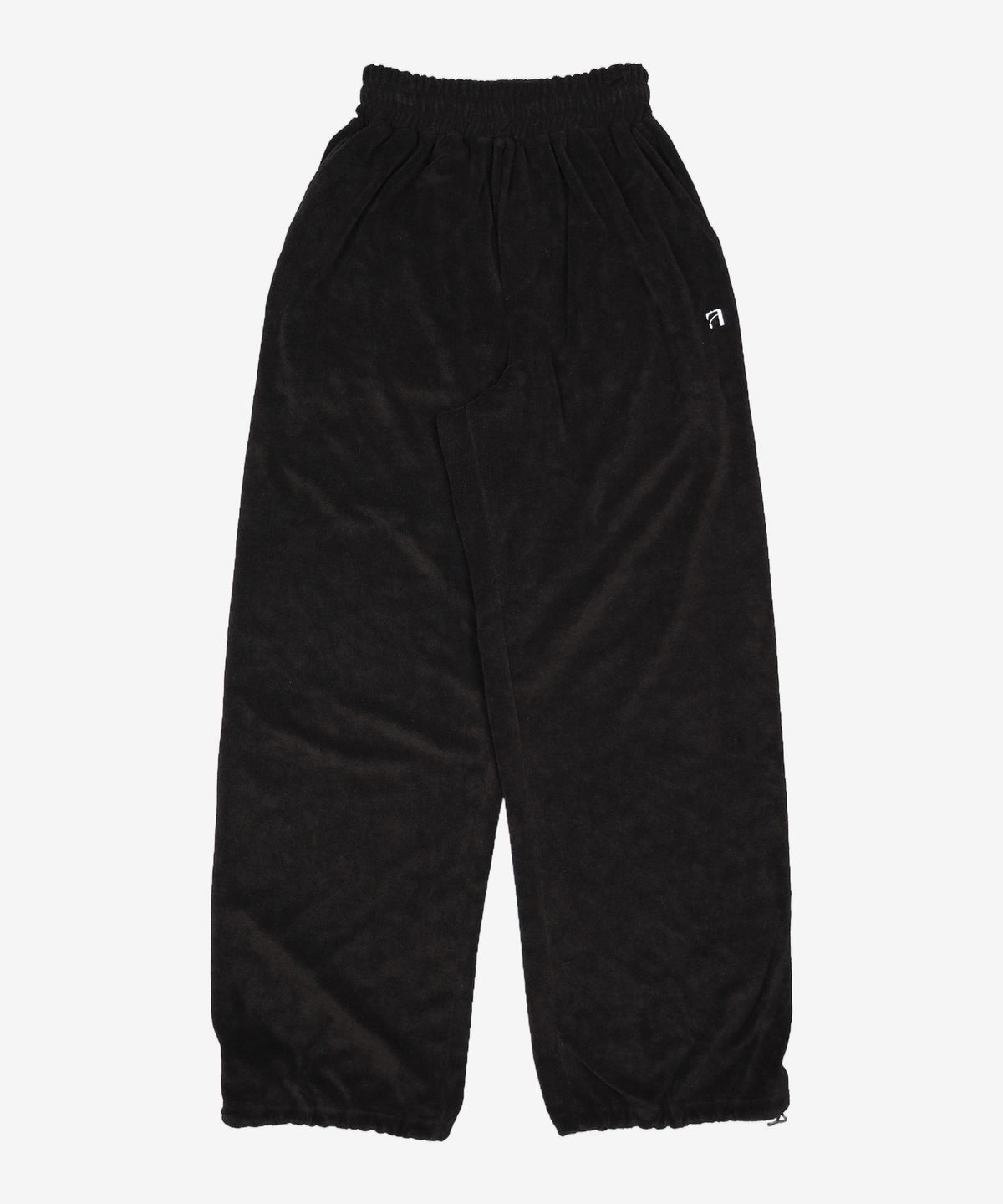 트리밍버드(TREEMINGBIRD) Terry Set-up Pants [ Black ] S