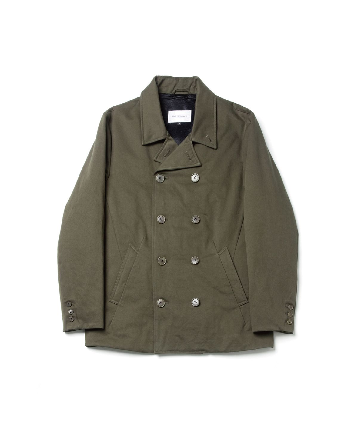 해칭룸(HATCHINGROOM) Pea Coat Khaki