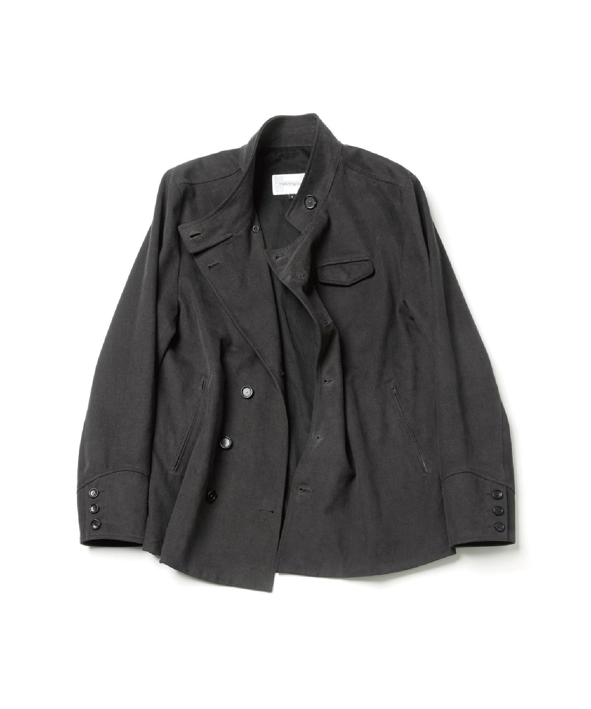 해칭룸(HATCHINGROOM) Fencing Coat Charcoal