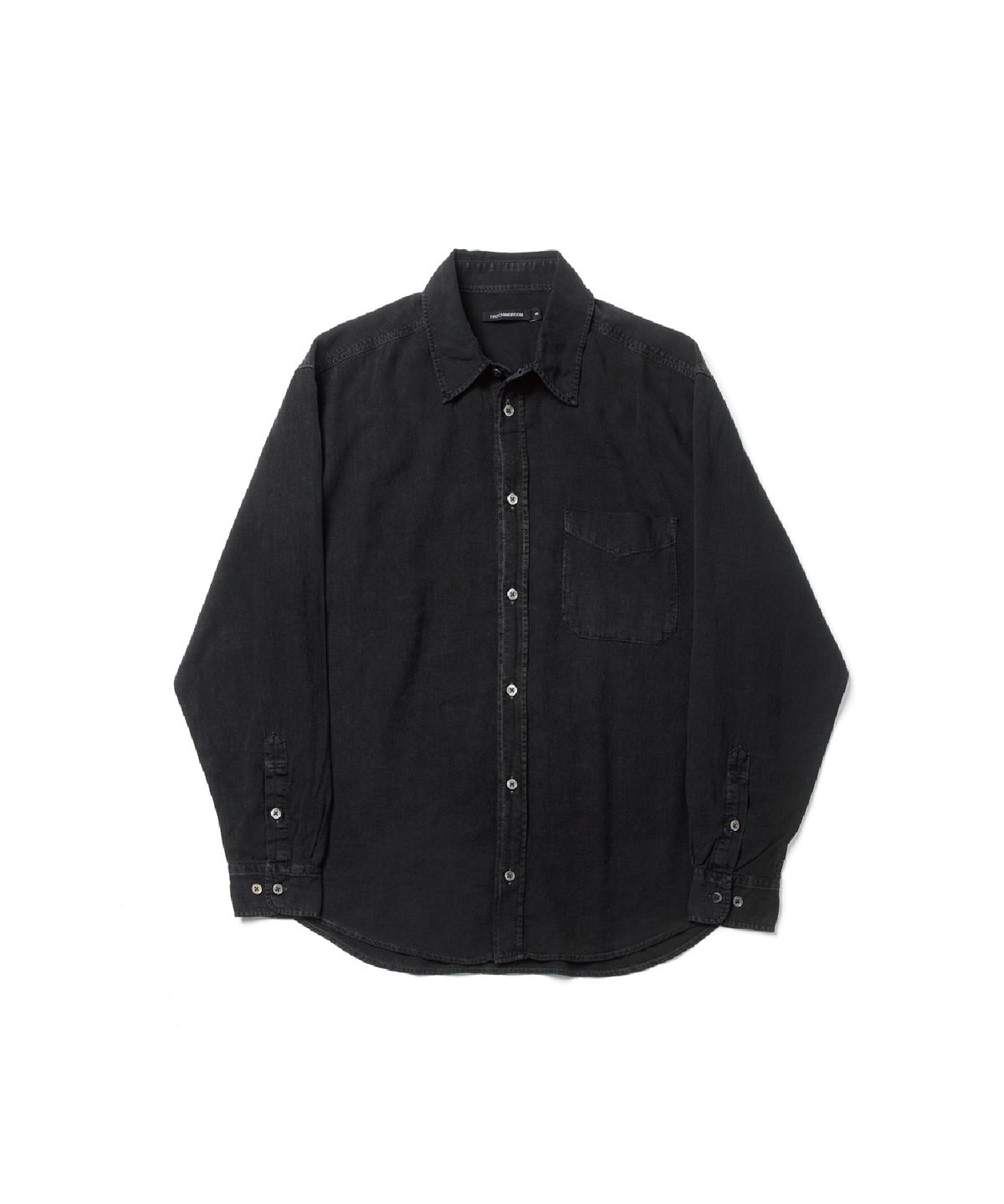 해칭룸(HATCHINGROOM) L.R Shirt Faded Black