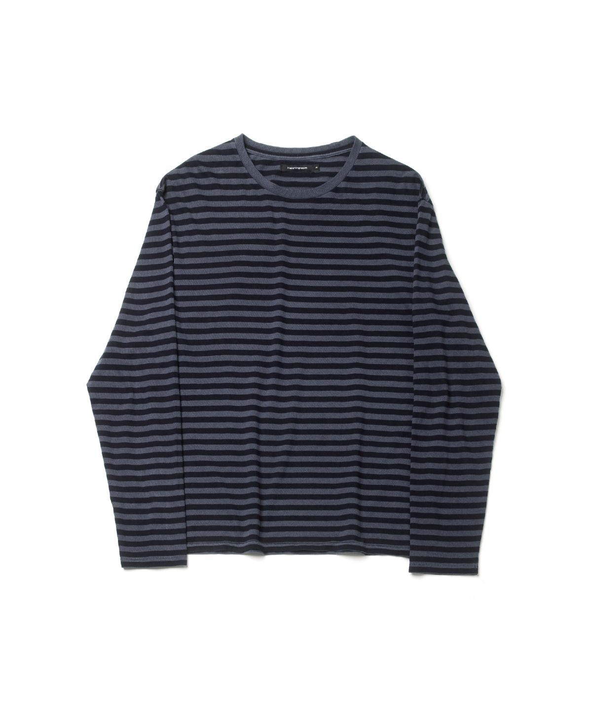 해칭룸(HATCHINGROOM) VTG Stripe Tee Dyed French Blue
