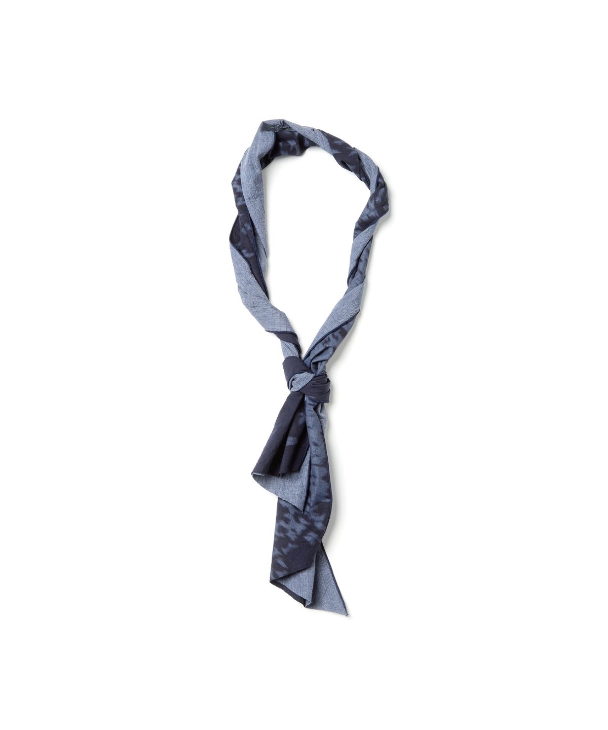 해칭룸(HATCHINGROOM) Murmuration Scarf Dark Navy/Blue Grey