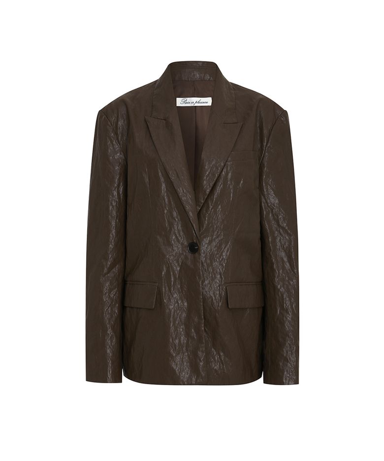 MIDNIGHT BLAZER brown