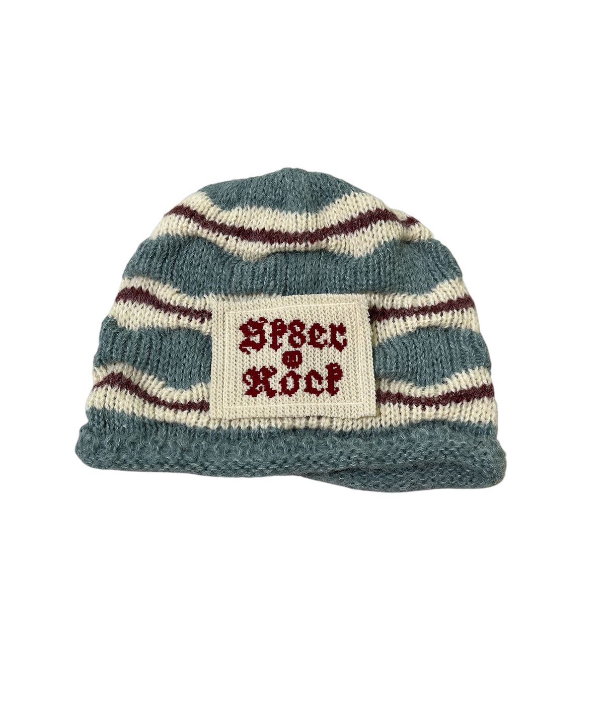 스케이터락(SK8ER ROCK) Crinkle Stripe Beanie (Blue)