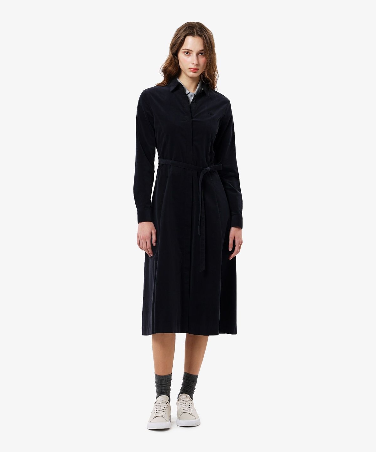 라코스테(LACOSTE) 여성 코듀로이 셔츠 드레스 EF394E-56N HDE
