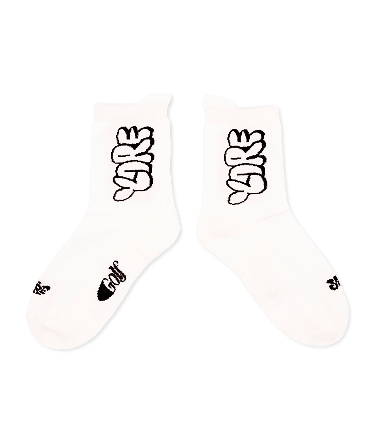 욜프(YORF) YORF WOMEN FIELD SOCKS LOGO WHITE 여성필드삭스 로고 화이트