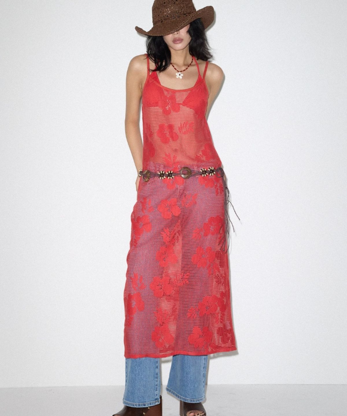 데이즈데이즈(DAZE DAYZ) DAHONG CROCHET MAXI DRESS