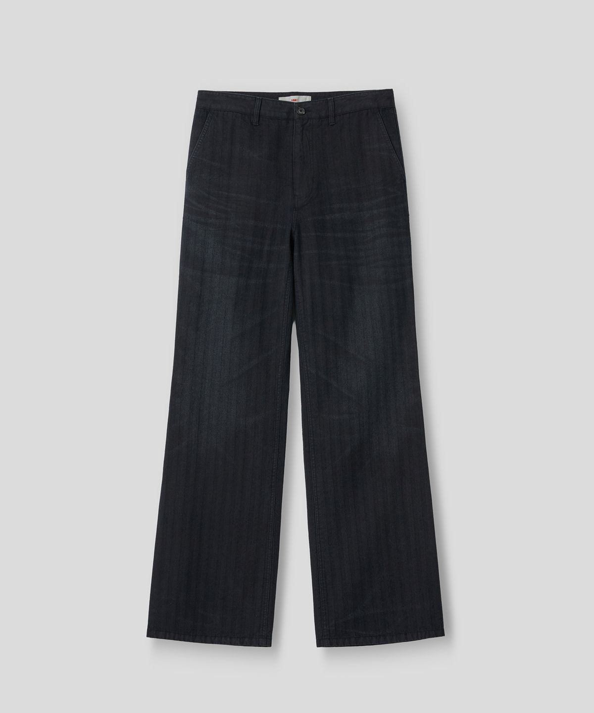 엠엠아이씨(MMIC) RIDGE HERRINGBONE PANTS (NAVY)
