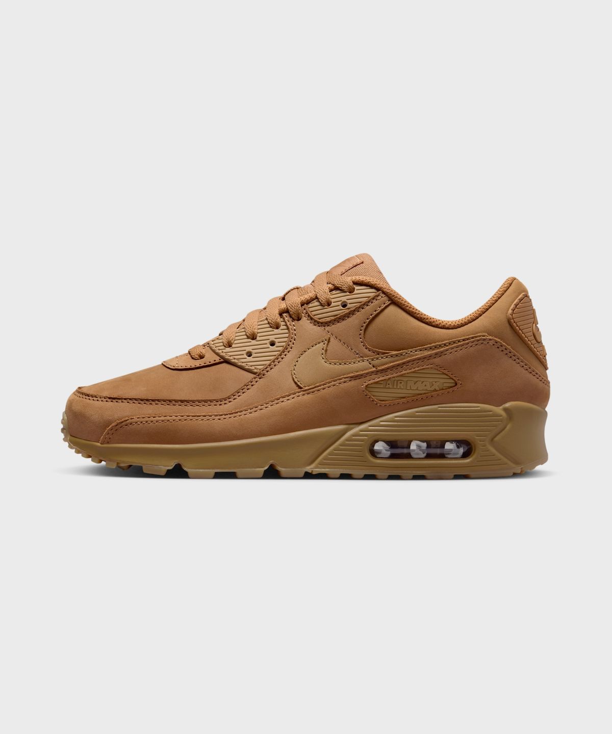나이키(NIKE) 에어 맥스 90 프리미엄 M - 플랙스:검 라이트 브라운:휘트 / FZ5102-299