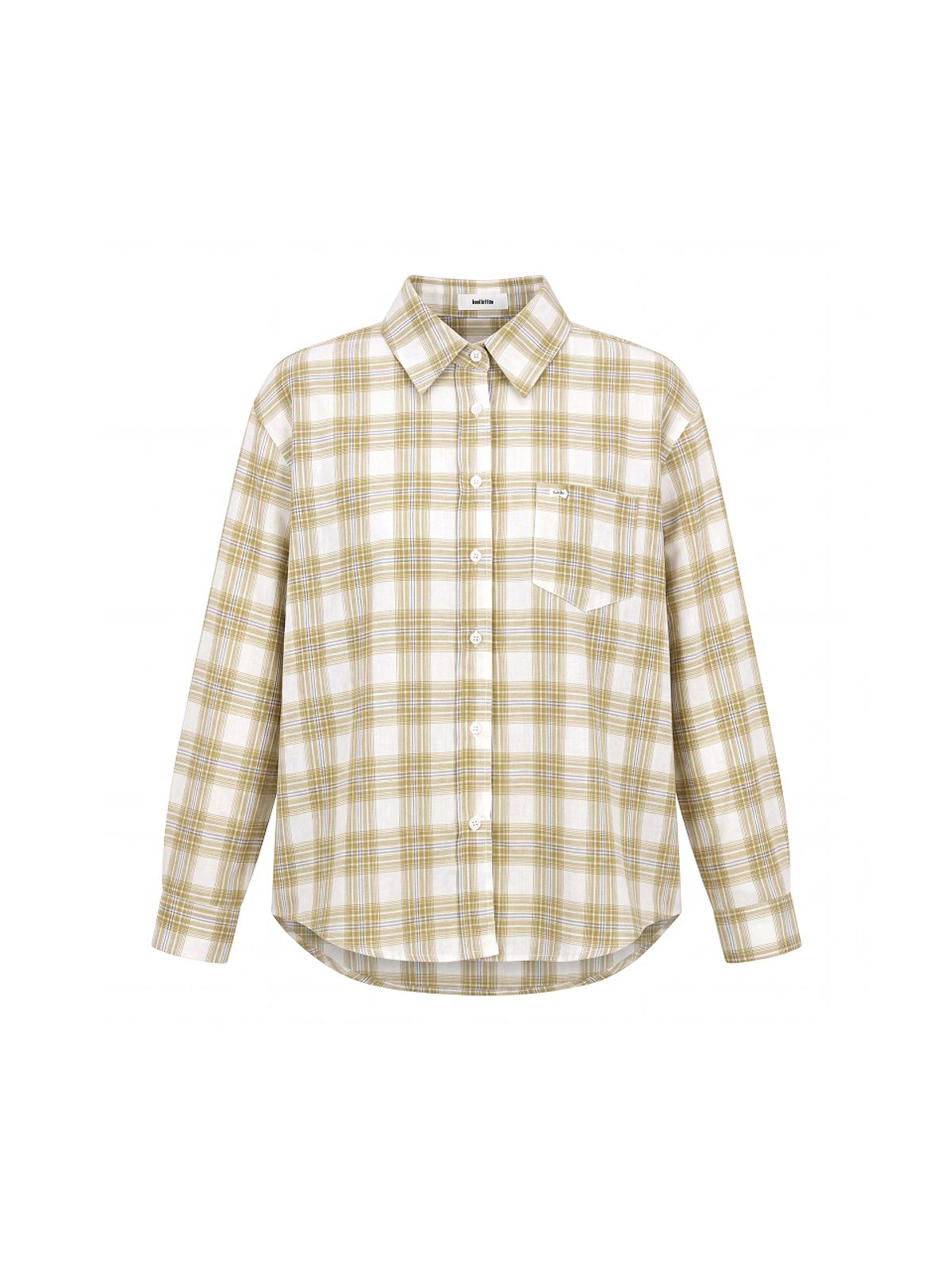 쿨키튼(KOOLKITTEN) Natural Cotton Plaid Shirt 2colors