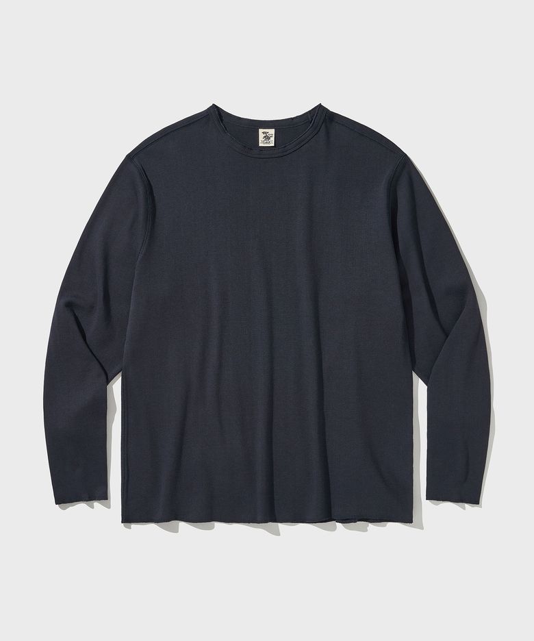 ROUGH CREWNECK [Navy]