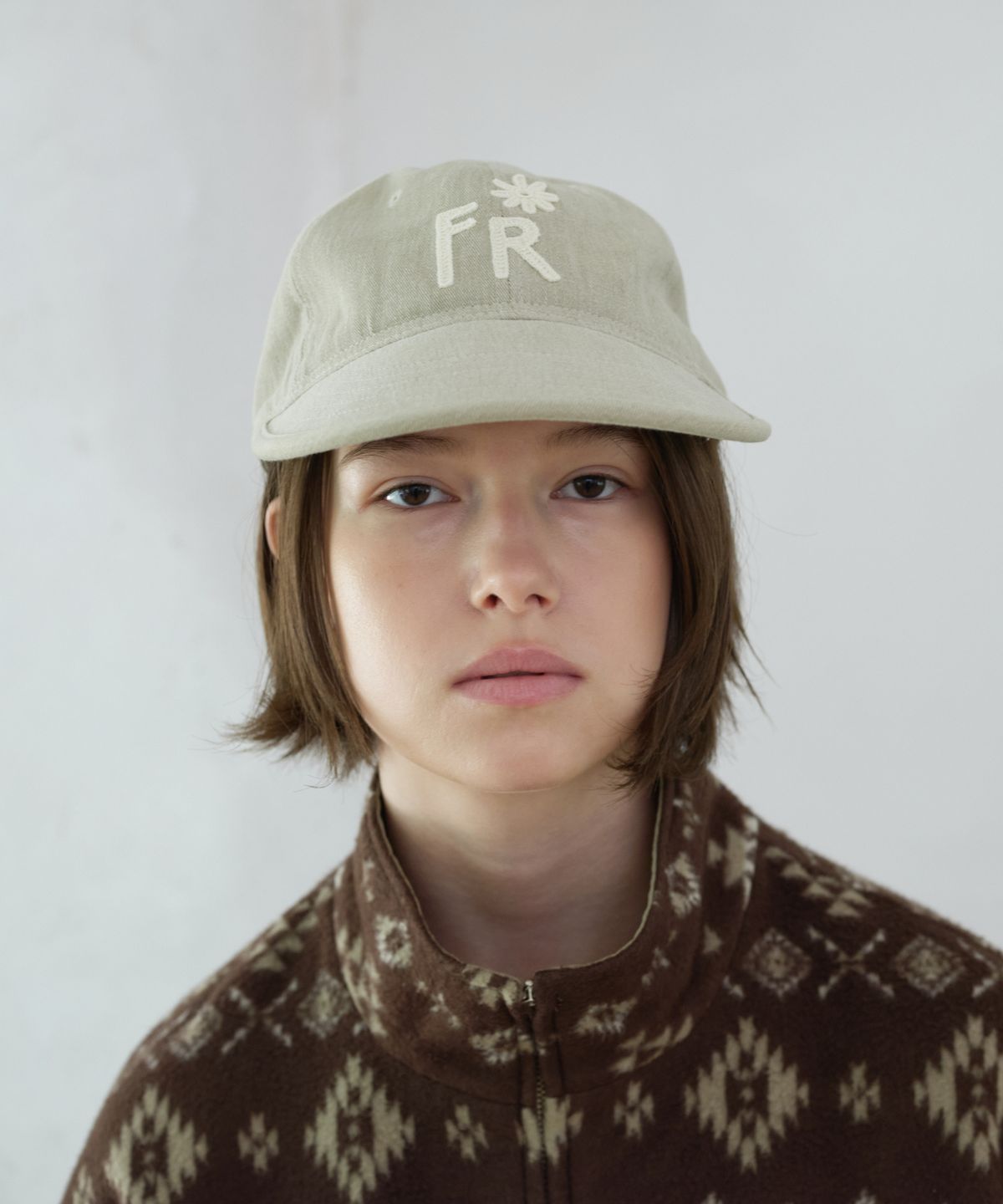 프리터(FRITUR) Icon Ball Cap Beige_F263HT08