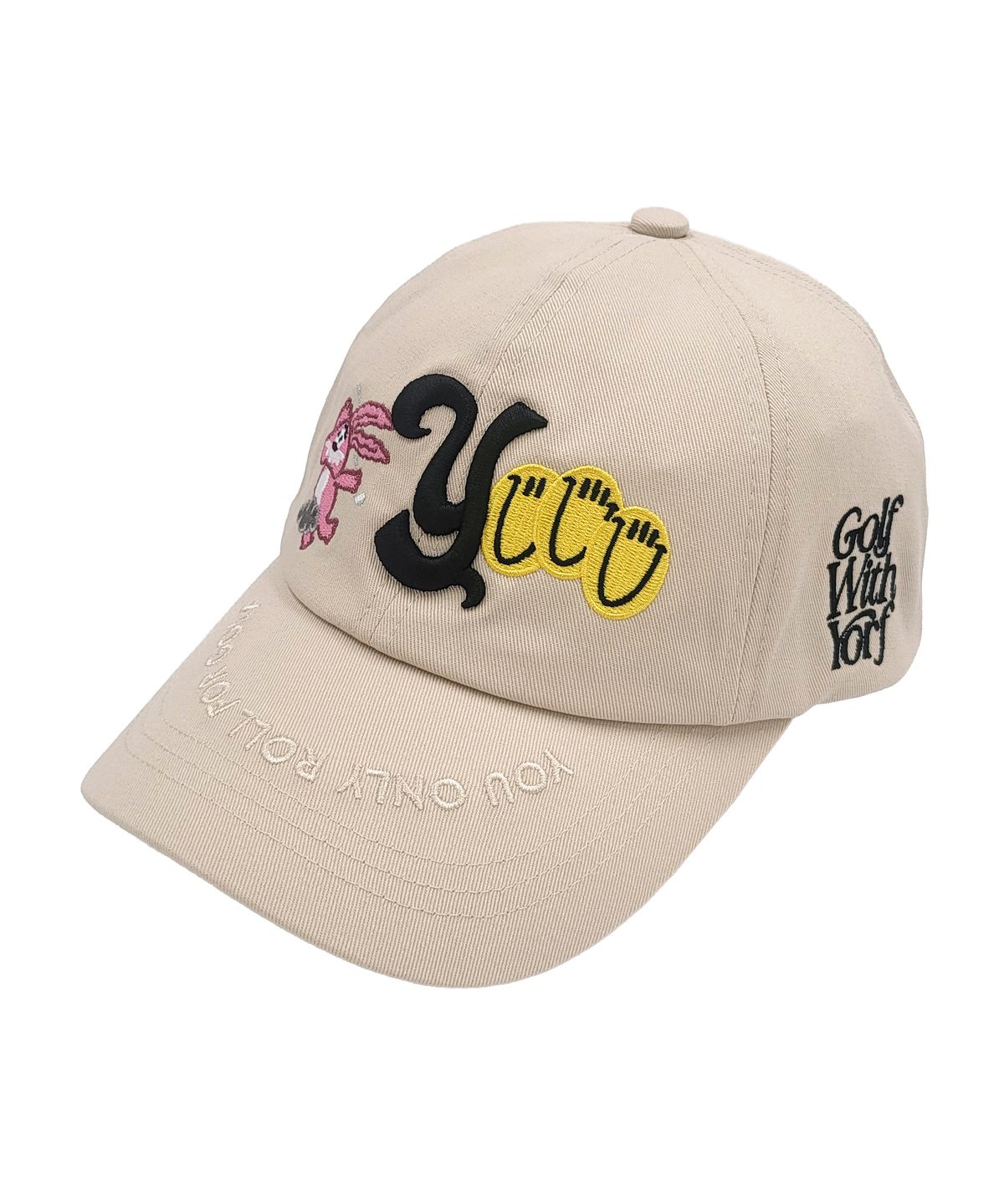 욜프(YORF) YORF TWILL SPORTS CAP BEIGE 트윌 스포츠 볼캡 베이지