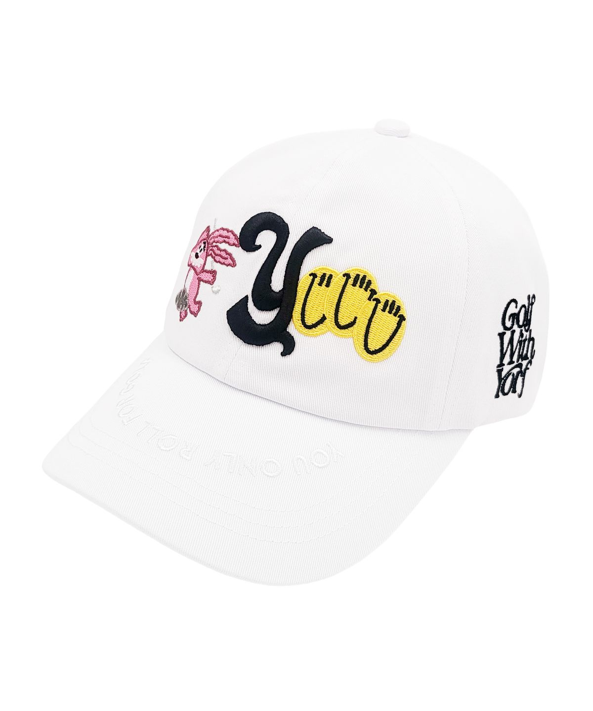 욜프(YORF) YORF TWILL SPORTS CAP WHITE 트윌 스포츠 볼캡 화이트