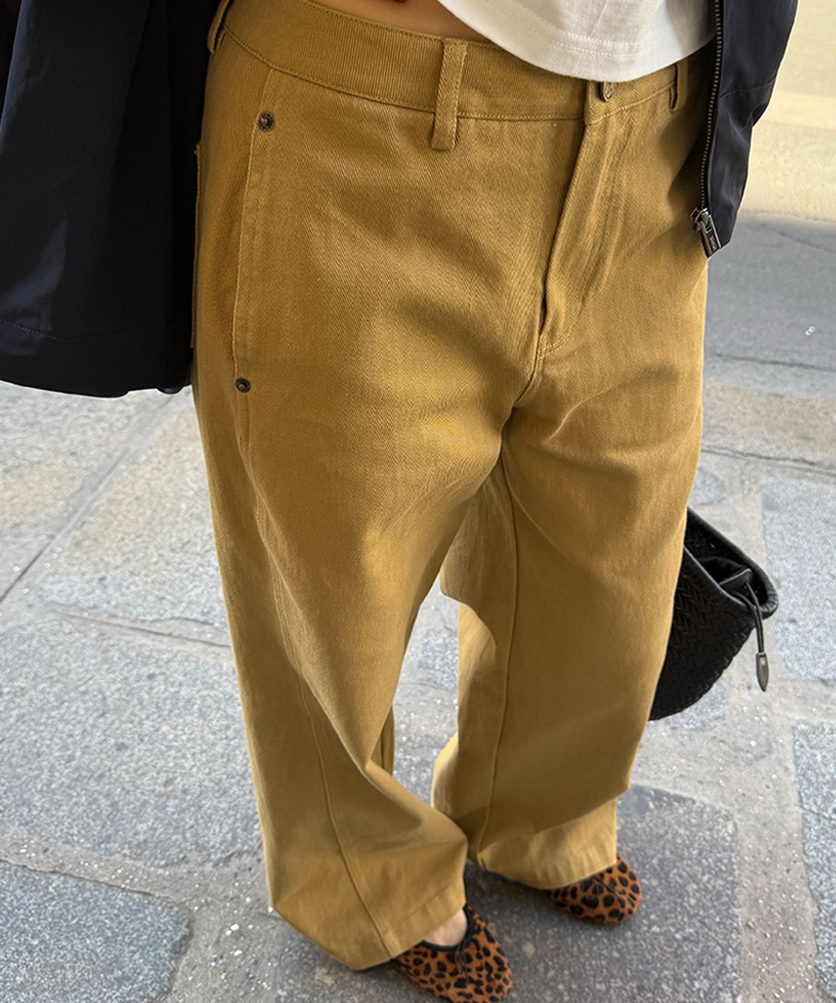 호와스(HOWUS) 26 PENNE ROUND PANTS (BEIGE)