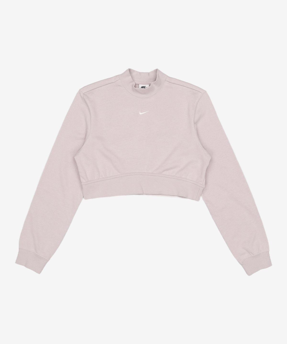 나이키(NIKE) 스포츠웨어 칠 테리 크루넥 크롭 프렌치 테리 탑 W - 플래티넘 바이올렛:세일 / FN2477-019 L