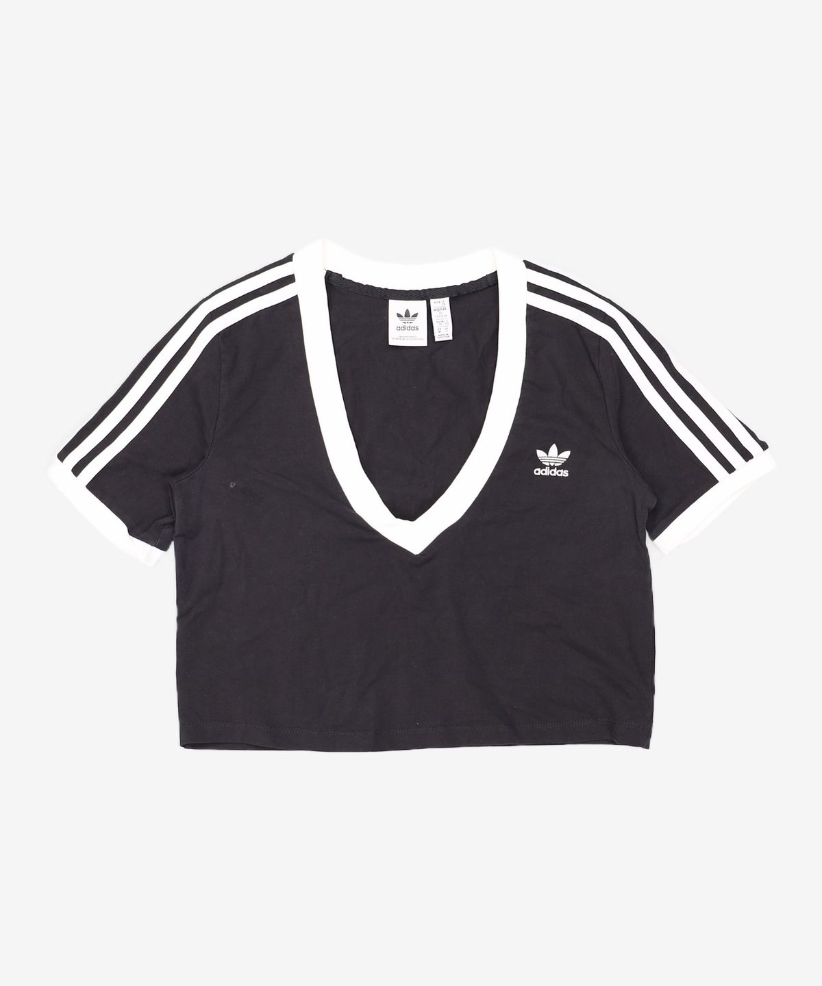아디다스(ADIDAS) 크롭 티 - 블랙 / HC2040 M