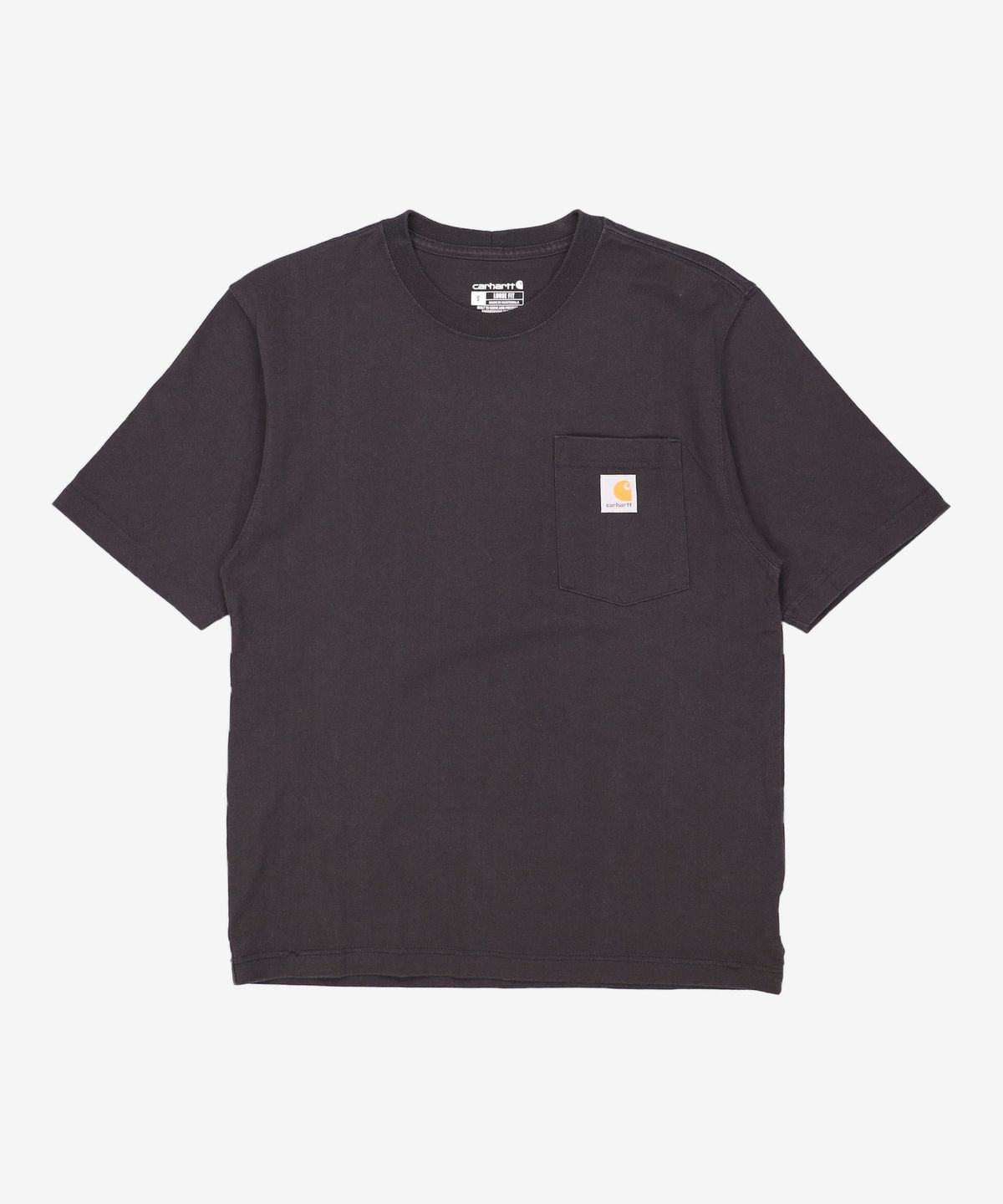 칼하트(CARHARTT) K87 반팔티 (블랙) S