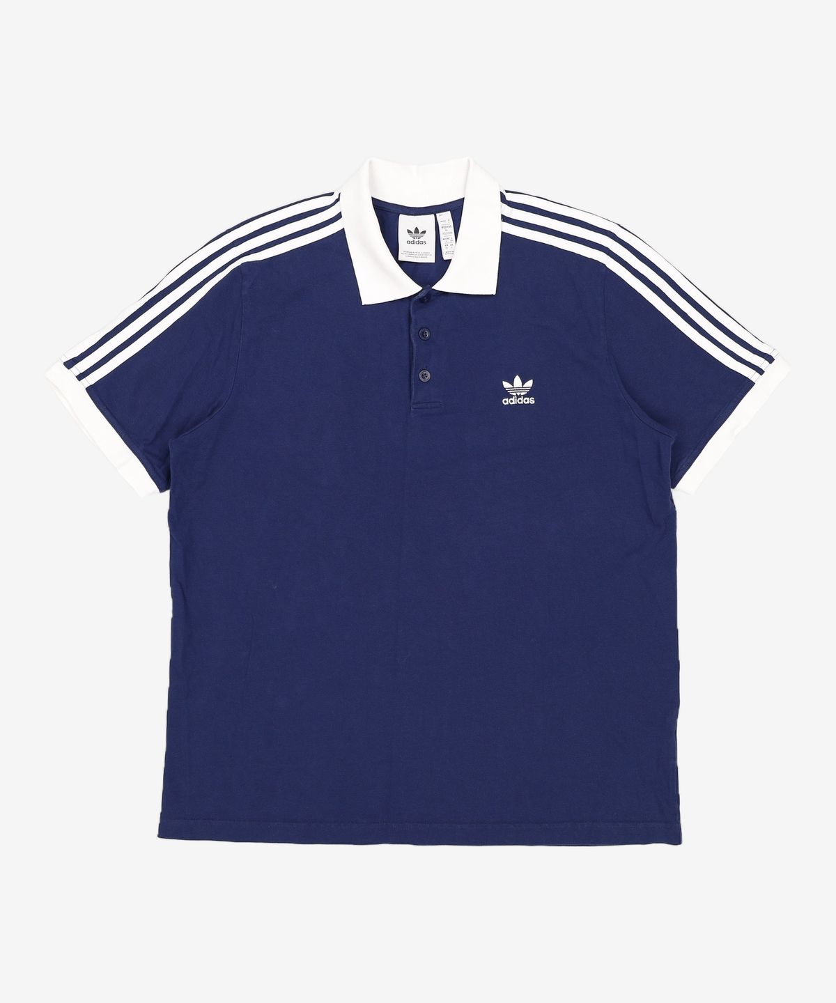 아디다스(ADIDAS) 3S 폴로 셔츠 - 인디고 / II5776 XL