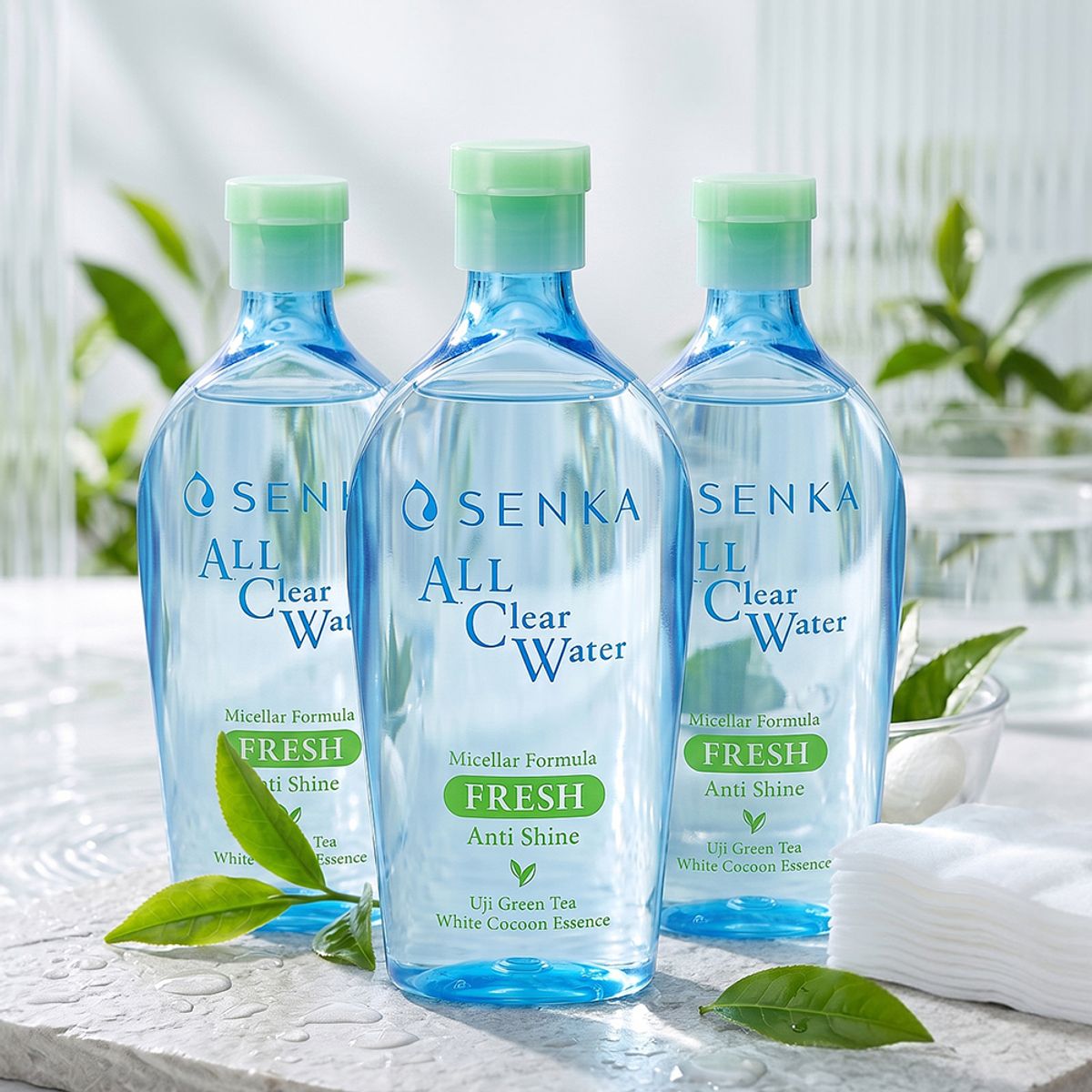 센카(SENKA) 센카 올 클리어 워터 미셀라 포뮬러 프레시 400ml 3개