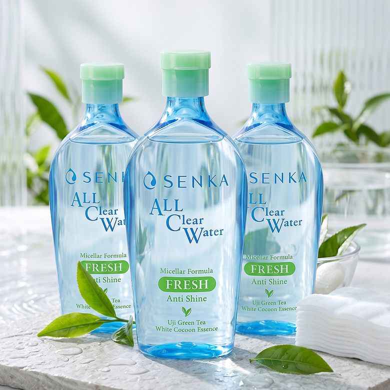 센카 올 클리어 워터 미셀라 포뮬러 프레시 400ml 3개
