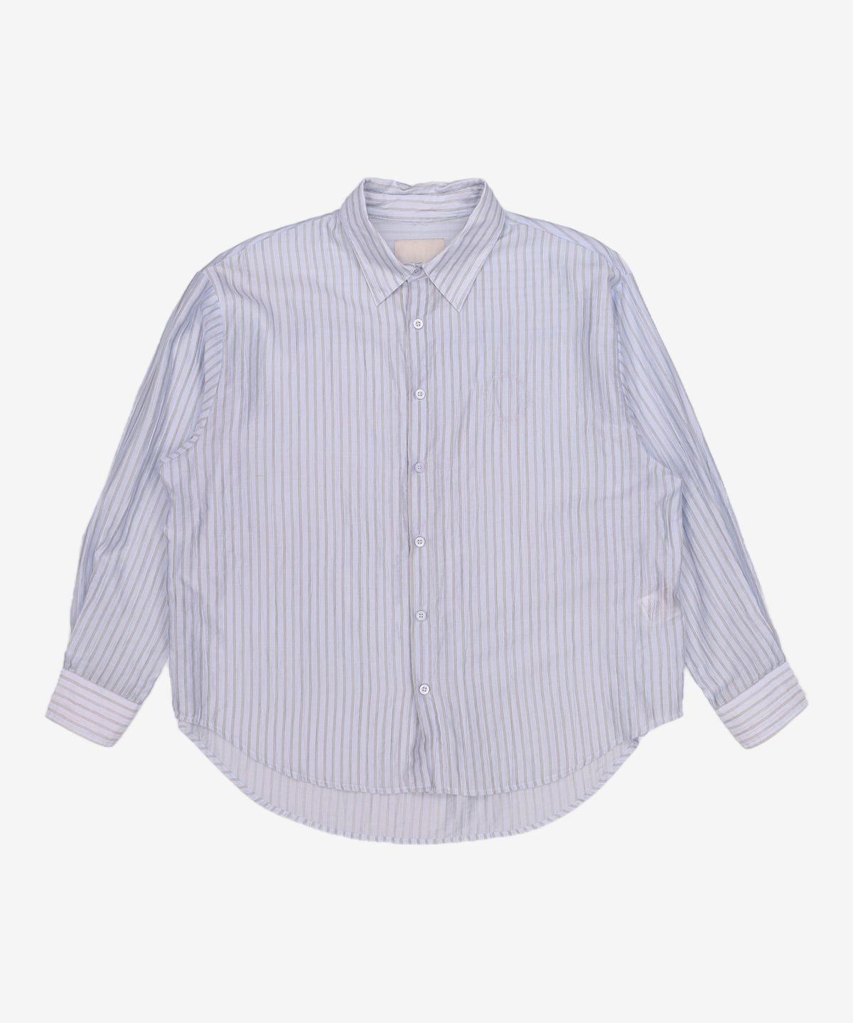 비바셔스(VIVACIOUS) Cencel See-Through Classic Shirt - 7COL L