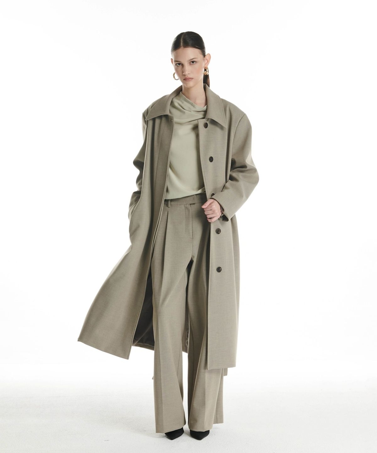 프로젝트 웨이브(PROJECT WAVE) Randy Long Coat (3color)