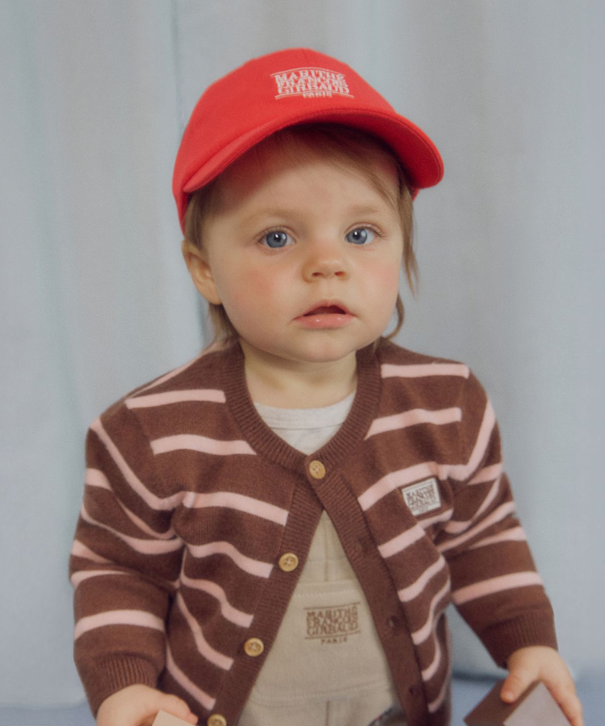 마리떼 키즈(MARITHÉ KIDS) BABY CLASSIC LOGO CAP red