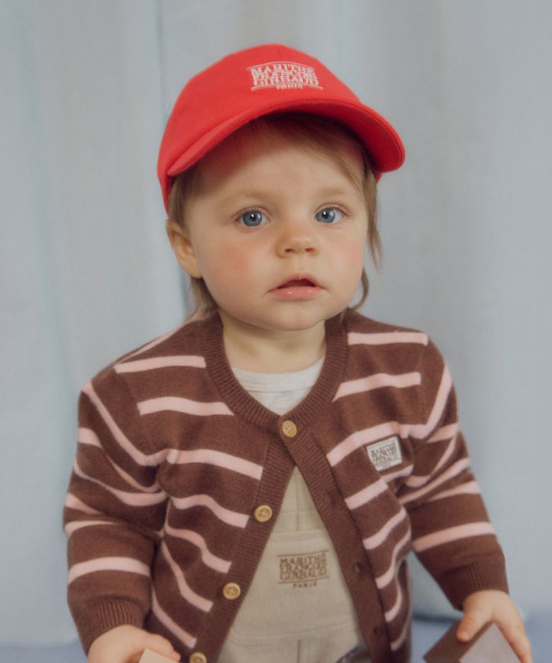 BABY CLASSIC LOGO CAP red
