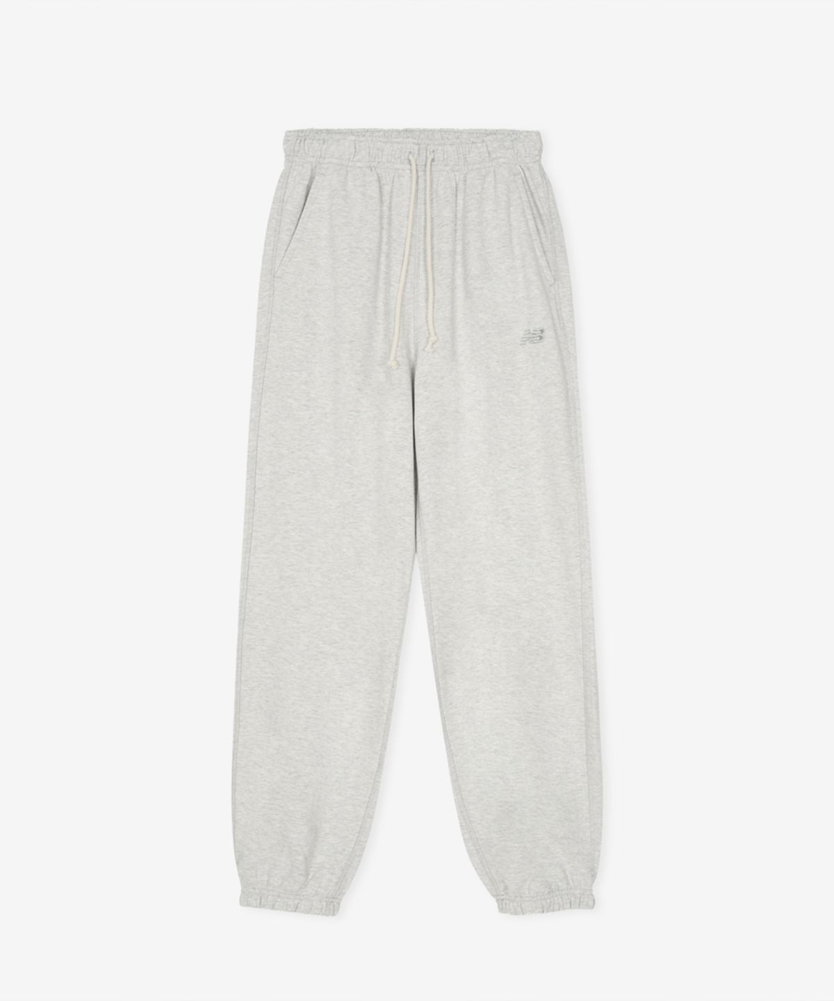 뉴발란스(NEW BALANCE) NBMLG4V812 / WOMEN 프리미엄 에센셜 조거팬츠 (L/GRAY)