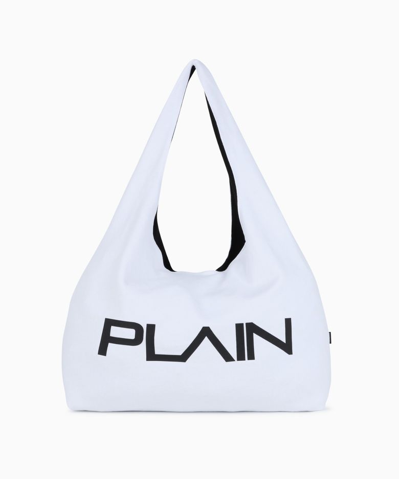 PLAIN REVERSIBLE SWEAT BAG WHITE
